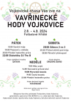 Pozvánka na Vavřinecké hody Vojkovice 